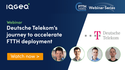 IQGeo and Deutsche Telecom webinar